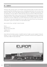 Preview for 22 page of EUROM 322569 Instruction Manual