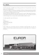 Preview for 42 page of EUROM 322569 Instruction Manual