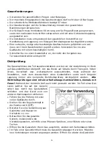 Preview for 50 page of EUROM 323900 Instruction Manual