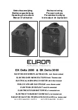 Preview for 1 page of EUROM 33.275.9 Operating Instructions Manual