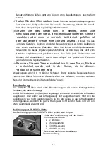 Preview for 12 page of EUROM 33.275.9 Operating Instructions Manual