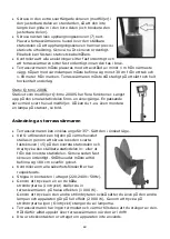 Предварительный просмотр 60 страницы EUROM 334203 Instruction Manual