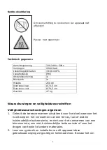 Preview for 4 page of EUROM 335231 Instruction Manual