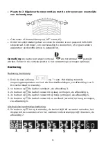 Предварительный просмотр 13 страницы EUROM 342697 Instruction Manual