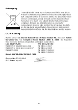 Предварительный просмотр 28 страницы EUROM 342697 Instruction Manual