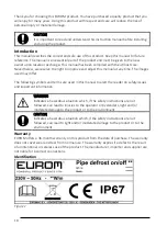 Предварительный просмотр 10 страницы EUROM 351941 User Manual