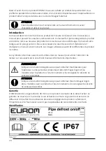 Предварительный просмотр 24 страницы EUROM 351941 User Manual