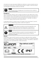 Предварительный просмотр 57 страницы EUROM 351941 User Manual