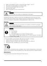 Предварительный просмотр 21 страницы EUROM 352351 User Manual