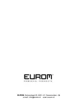 Preview for 52 page of EUROM 36.088.2 Instruction Booklet