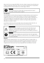 Preview for 58 page of EUROM 361124 User Manual