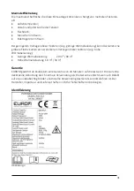 Предварительный просмотр 31 страницы EUROM 380637 User Manual