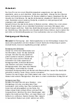 Предварительный просмотр 34 страницы EUROM 381719 Instruction Manual