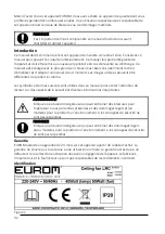 Preview for 32 page of EUROM 385281 User Manual