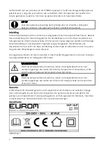 Предварительный просмотр 2 страницы EUROM 385915 User Manual