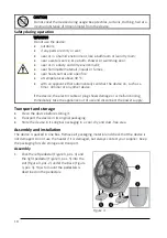 Предварительный просмотр 10 страницы EUROM 385915 User Manual