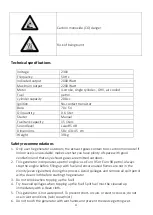 Preview for 21 page of EUROM 441635 Instruction Manual