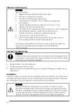 Предварительный просмотр 66 страницы EUROM AC2401 User Manual