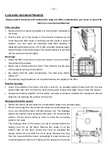 Предварительный просмотр 33 страницы EUROM AC7000 Instructions For Use Manual