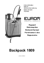 EUROM Backpack 1809 Manual предпросмотр