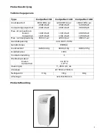 Предварительный просмотр 4 страницы EUROM Coolperfect 120 Wifi Instruction Manual