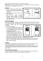 Предварительный просмотр 16 страницы EUROM DryBest 10 Instruction Booklet