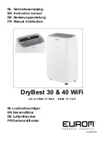 EUROM DryBest 30 WiFi Instruction Manual preview