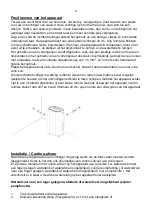 Preview for 8 page of EUROM DryBest 30 WiFi Instruction Manual