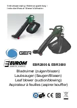 Preview for 1 page of EUROM EBR2800 Instruction Manual