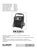 Preview for 1 page of EUROM EK Delta 2000 Instruction Manual