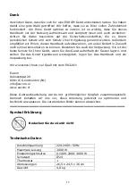 Preview for 15 page of EUROM EK Delta 2000 Instruction Manual