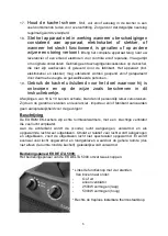 Preview for 6 page of EUROM EK Delta 5000 Operating Instructions Manual