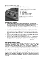 Preview for 13 page of EUROM EK Delta 5000 Operating Instructions Manual