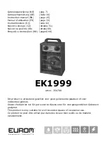 EUROM EK1999 Instruction Manual preview