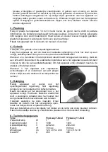 Preview for 5 page of EUROM Fly Away 11-Oval Manual