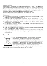 Предварительный просмотр 15 страницы EUROM Force 1240 wet/dry Instruction Manual