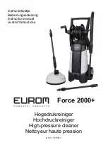 EUROM Force 2000+ Instruction Manual preview