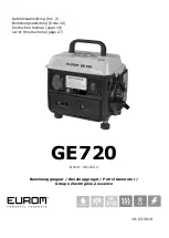 Preview for 1 page of EUROM GE 720 Instruction Manual