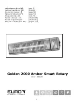 EUROM GOLDEN 2000 AMBER SMART Instruction Manual предпросмотр