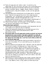 Preview for 7 page of EUROM GOLDEN 2000 AMBER SMART Instruction Manual