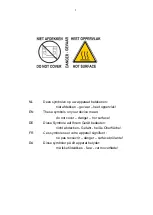 Preview for 2 page of EUROM GOLDSUN AQUA 2000 Manual