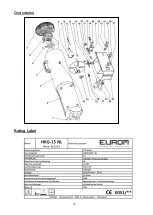 Preview for 12 page of EUROM HKG 15-NL Manual