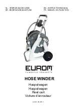 EUROM HOSE WINDER Instruction Manual preview