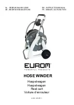 Preview for 1 page of EUROM HOSE WINDER Instruction Manual