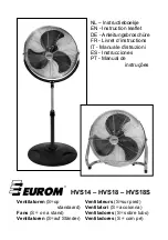 EUROM HVS14 Instruction Leaflet preview