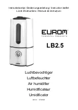 EUROM LB2.5 Instruction Leaflet preview