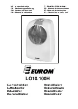 EUROM LO10.100H Instruction Booklet предпросмотр