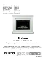 EUROM Malmo 363463 Instruction Manual preview