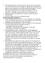 Preview for 9 page of EUROM Malmo 363463 Instruction Manual