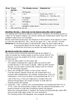 Предварительный просмотр 42 страницы EUROM Mon Soleil 300 Verre Instruction Manual